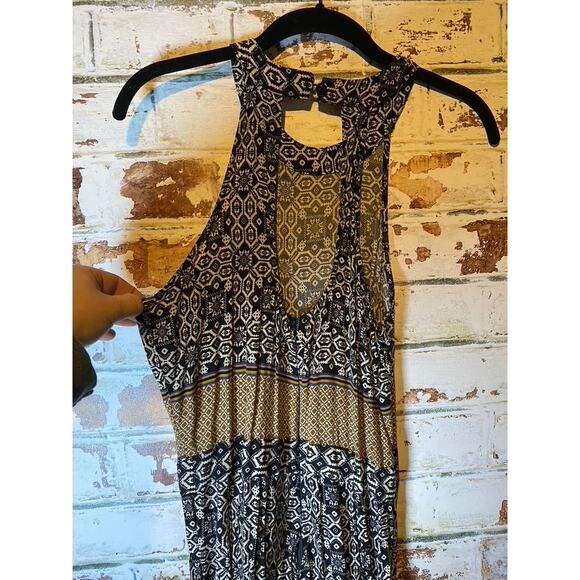 Brave Soul Tile Printed High Neck Tank Jumpsuit - Picture 10 of 11